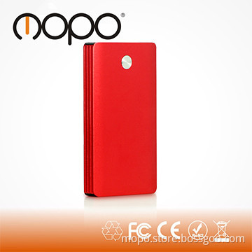 High capacity 8000mAh power bank with LED light mobile phone charger
